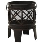 Rustic brazier with steel poker Φ42x54 cm by vidaXL, Chimneys - Ref: Foro24-313637, Price: 124,42 €, Discount: %