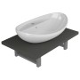 Conjunto de muebles de baño 2 piezas cerámica roble de , Muebles de baño - Ref: Foro24-279333, Precio: 105,91 €, Descuento: %