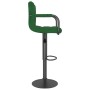 Kitchen stools 2 units dark green velvet by , Kitchen stools - Ref: Foro24-334662, Price: 138,07 €, Discount: %