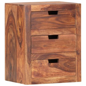 Mesita de noche de madera maciza de Sheesham 40x30x50 cm de , Mesitas de noche - Ref: Foro24-286407, Precio: 130,29 €, Descue...