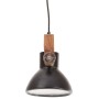 Round industrial hanging lamp 25 W black 19 cm E27 by , Lamps - Ref: Foro24-320537, Price: 41,97 €, Discount: %