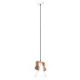 Industrial hanging lamp 25 W white round 19 cm E27 by , Lamps - Ref: Foro24-320540, Price: 43,51 €, Discount: %