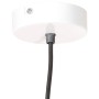 Industrial hanging lamp 25 W white round 19 cm E27 by , Lamps - Ref: Foro24-320540, Price: 43,51 €, Discount: %