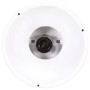 Industrial hanging lamp 25 W white round 19 cm E27 by , Lamps - Ref: Foro24-320540, Price: 43,51 €, Discount: %