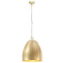 Round industrial hanging lamp 25 W brass 42 cm E27 by , Lamps - Ref: Foro24-320556, Price: 81,34 €, Discount: %