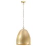 Round industrial hanging lamp 25 W brass 42 cm E27 by , Lamps - Ref: Foro24-320556, Price: 81,34 €, Discount: %