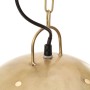 Round industrial hanging lamp 25 W brass 42 cm E27 by , Lamps - Ref: Foro24-320556, Price: 81,34 €, Discount: %