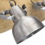 Industrial wall lamp made of silver mango wood E27 68x23 cm by , Lamps - Ref: Foro24-320596, Price: 73,70 €, Discount: %