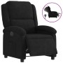 Sillón reclinable eléctrico de terciopelo negro de , Sillones - Ref: Foro24-3204284, Precio: 257,69 €, Descuento: %