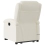 Reclining massage chair with lift in cream velvet fabric by , Armchairs - Ref: Foro24-3204320, Price: 302,99 €, Discount: %