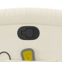 Reclining massage chair with lift in cream velvet fabric by , Armchairs - Ref: Foro24-3204320, Price: 302,99 €, Discount: %