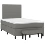 Cama box spring con colchón tela marrón oscuro 120x190 cm de , Camas y somieres - Ref: Foro24-3270344, Precio: 432,78 €, Desc...