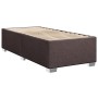 Box spring bed with dark brown fabric mattress 80x200 cm by , Beds and slatted bases - Ref: Foro24-3285091, Price: 316,69 €, ...