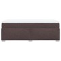 Cama box spring con colchón tela marrón oscuro 80x200 cm de , Camas y somieres - Ref: Foro24-3285091, Precio: 315,57 €, Descu...