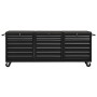 Tool cart with 21 black steel drawers by vidaXL, Tool cabinets - Ref: Foro24-3056742, Price: 691,99 €, Discount: %