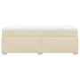 Cama box spring con colchón tela color crema 90x190 cm de , Camas y somieres - Ref: Foro24-3285100, Precio: 347,09 €, Descuen...