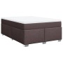 Boxspringbett mit dunkelbraunem Stoffmatratze 140x200 cm. von , Betten und Lattenroste - Ref: Foro24-3285140, Preis: 477,72 €...