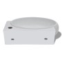 Lavabo con hueco de grifo y rebosadero cerámica blanco de vidaXL, Lavabos - Ref: Foro24-140698, Precio: 64,25 €, Descuento: %