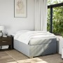 Cama box spring con colchón tela gris claro 120x200 cm de , Camas y somieres - Ref: Foro24-3285123, Precio: 450,83 €, Descuen...