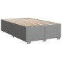 Cama box spring con colchón tela gris claro 120x200 cm de , Camas y somieres - Ref: Foro24-3285123, Precio: 450,83 €, Descuen...