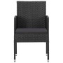 Garden chairs 4 units black synthetic rattan by vidaXL, Garden chairs - Ref: Foro24-313127, Price: 221,99 €, Discount: %