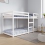 Solid pine wood bunk bed 90x200 cm by , Beds and slatted bases - Ref: Foro24-3206505, Price: 178,68 €, Discount: %