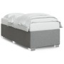 Estructura de cama de tela gris claro 80x200 cm de , Camas y somieres - Ref: Foro24-3284429, Precio: 149,88 €, Descuento: %