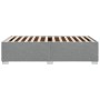 Estructura de cama de tela gris claro 80x200 cm de , Camas y somieres - Ref: Foro24-3284429, Precio: 149,88 €, Descuento: %