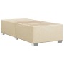 Cream-colored fabric bed frame 80x200 cm by , Beds and slatted bases - Ref: Foro24-3284434, Price: 148,68 €, Discount: %