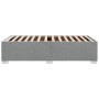 Light gray fabric bed frame 90x190 cm by , Beds and slatted bases - Ref: Foro24-3284436, Price: 149,18 €, Discount: %