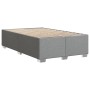 Light gray fabric bed frame 120x190 cm by , Beds and slatted bases - Ref: Foro24-3284457, Price: 195,99 €, Discount: %