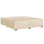 Bed without mattress, cream-colored fabric, 180x200 cm. by , Beds and slatted bases - Ref: Foro24-3284497, Price: 217,90 €, D...