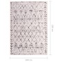 Printed multicolor fabric rug 160x230 cm by vidaXL, Rugs - Ref: Foro24-325355, Price: 51,23 €, Discount: %