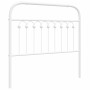 Cabecero de metal blanco 100 cm de , Cabeceros y pies de cama - Ref: Foro24-376678, Precio: 38,99 €, Descuento: %