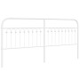 White metal headboard 193 cm by , Headboards and footboards - Ref: Foro24-376686, Price: 57,77 €, Discount: %