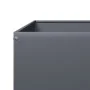 Anthracite grey steel flowerbed 100x100x18.5 cm by , Pots and planters - Ref: Foro24-851012, Price: 37,38 €, Discount: %