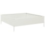 White steel flowerbed 100x100x33.5 cm by , Pots and planters - Ref: Foro24-851025, Price: 63,19 €, Discount: %