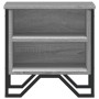 Bedside table made of gray Sonoma engineered wood, 40x30x40 cm. by , Nightstands - Ref: Foro24-848500, Price: 38,56 €, Discou...