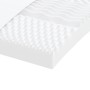 Foam mattress with 7-zone hardness, 20 ILD, white, 160x210 cm. by , Mattresses - Ref: Foro24-4016651, Price: 142,20 €, Discou...