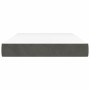 Dark gray velvet pocket spring mattress 140x210x20 cm by , Mattresses - Ref: Foro24-4016583, Price: 198,36 €, Discount: %