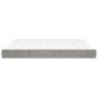 Colchón de muelles ensacados terciopelo gris claro 160x210x20cm de , Colchones - Ref: Foro24-4016588, Precio: 223,26 €, Descu...