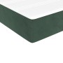 Colchón muelles ensacados terciopelo verde oscuro 80x220x20 cm de , Colchones - Ref: Foro24-4016597, Precio: 128,99 €, Descue...