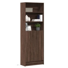 Aparador con LED madera ingeniería marrón roble 69x32,5x200 cm de , Aparadores - Ref: Foro24-3307911, Precio: 172,99 €, Descu...