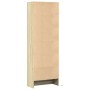 Aparador con LED madera ingeniería roble Sonoma 69x32,5x200 cm de , Aparadores - Ref: Foro24-3307907, Precio: 167,66 €, Descu...