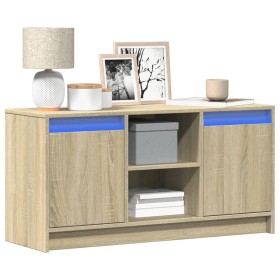 TV-Schrank aus Sonoma-Eichenfurnier, 100x34x50 cm. von , TV-Möbel - Ref: Foro24-852189, Preis: 81,11 €, Rabatt: %