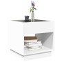 Coffee table with Infinity LED white 50x50x50 cm by , Coffee table - Ref: Foro24-847651, Price: 106,48 €, Discount: %