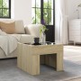 Coffee table with Infinity LED Sonoma oak 40x40x30 cm by , Coffee table - Ref: Foro24-847597, Price: 69,48 €, Discount: %