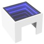 LED white Infinity coffee table 40x40x30 cm by , Coffee table - Ref: Foro24-847595, Price: 71,77 €, Discount: %