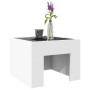 LED white Infinity coffee table 40x40x30 cm by , Coffee table - Ref: Foro24-847595, Price: 71,77 €, Discount: %