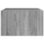 Mesa de centro con Infinity LED gris Sonoma 50x50x30 cm de , Mesas de centro - Ref: Foro24-847607, Precio: 85,11 €, Descuento: %